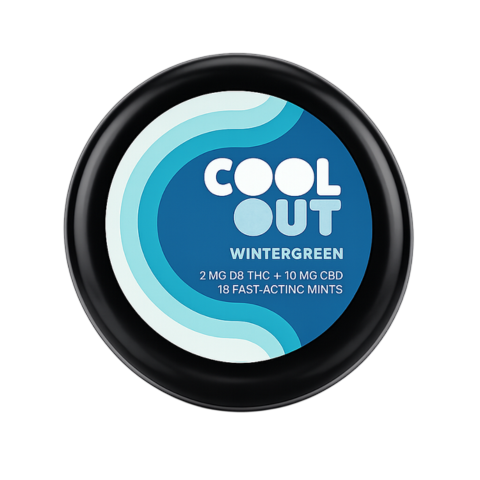 Wintergreen Mints 2mg D9 + 10mg CBD