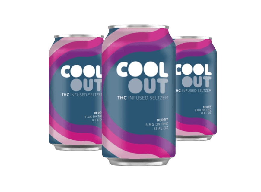 DELTA 9 INFUSED SELTZER Berry Flavor