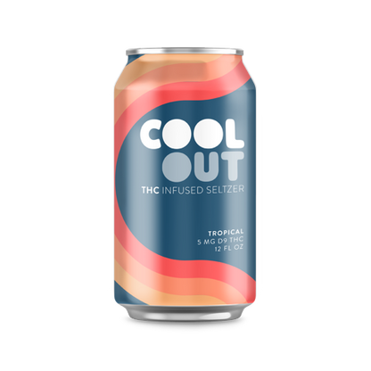 Delta 9 Infused Seltzer Tropical Flavor
