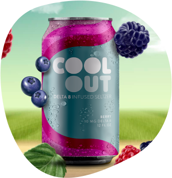 10 mg cool out delta 8 black berry flavor